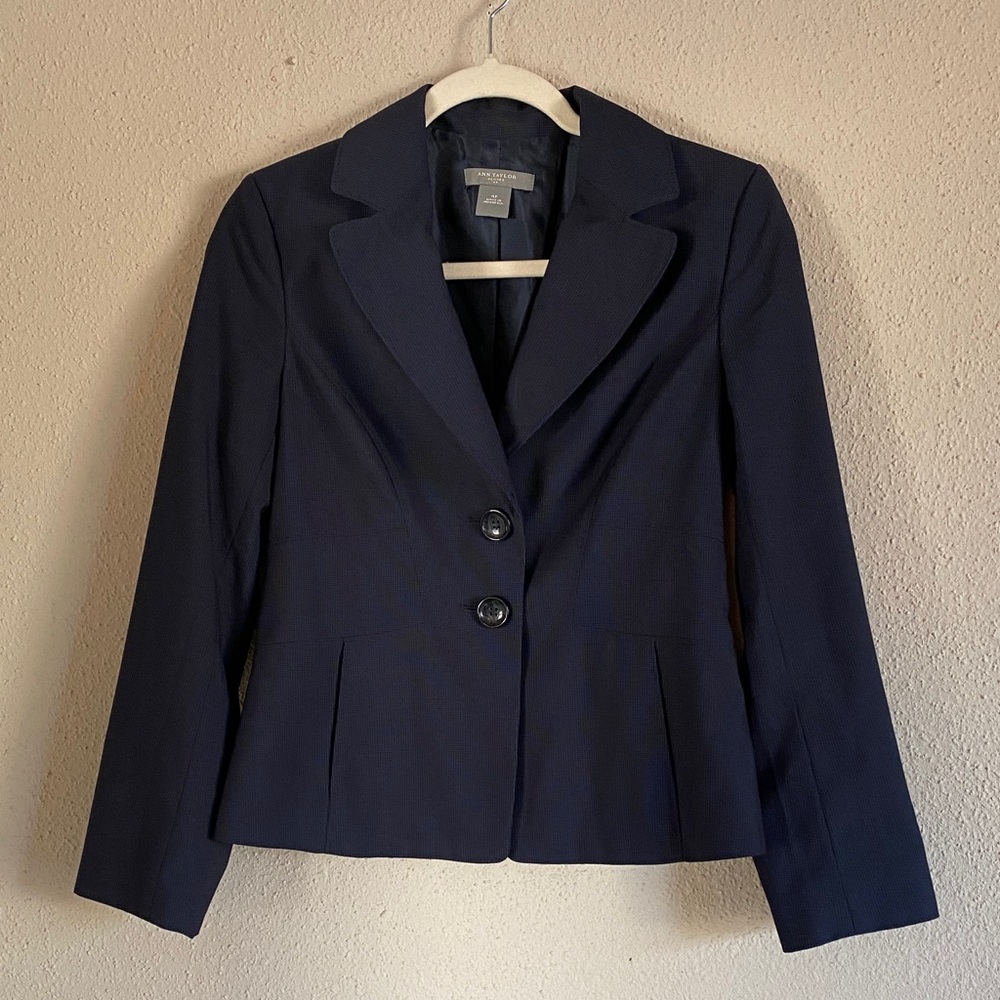 Ann Taylor Midnight Blue Blazer